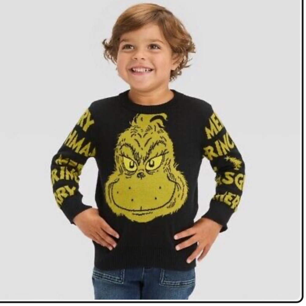 Unisex Grinch Sweater 2T NWOT